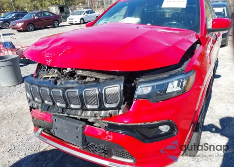 2022 Jeep Compass (Red) Edition 4X4 from USA, damaged, VIN 3C4NJDCBXNT213247